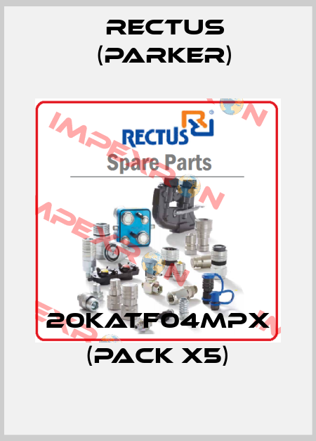 20KATF04MPX (pack x5) Rectus (Parker)