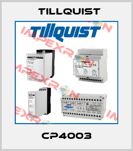 CP4003 Tillquist