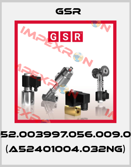 G052.003997.056.009.056 (A52401004.032NG) GSR