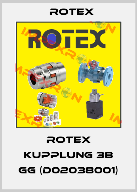 ROTEX Kupplung 38 GG (D02038001) Rotex