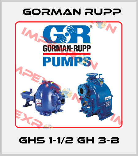 GHS 1-1/2 GH 3-B Gorman Rupp