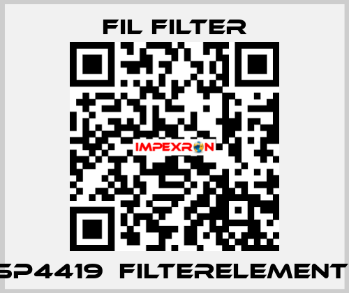 SP4419  FILTERELEMENT  Fil Filter