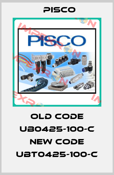 old code UB0425-100-C new code UBT0425-100-C Pisco
