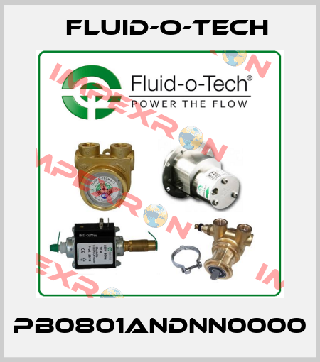 PB0801ANDNN0000 Fluid-O-Tech