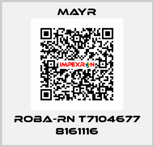 ROBA-RN T7104677 8161116 Mayr