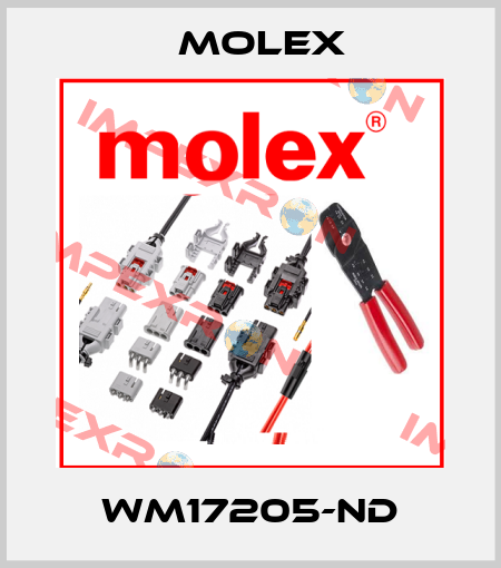 WM17205-ND Molex