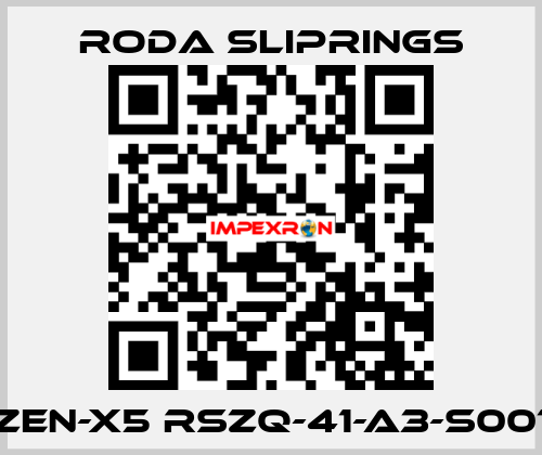 ZEN-X5 RSZQ-41-A3-S001 Roda Sliprings