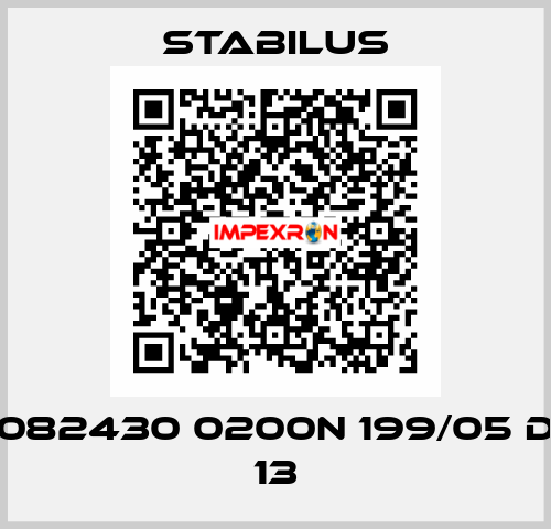 082430 0200N 199/05 D 13 Stabilus