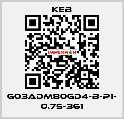 G03ADM80GD4-B-P1- 0.75-361 KEB