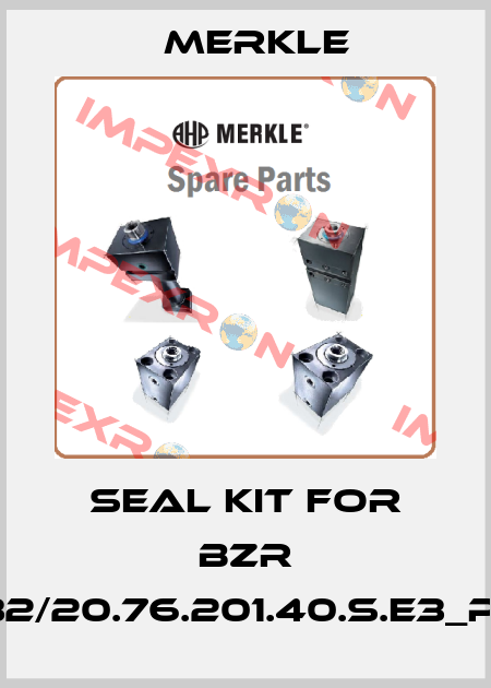 seal kit for BZR 250.32/20.76.201.40.S.E3_P2.R.V Merkle