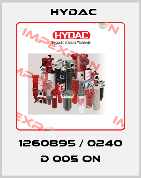 1260895 / 0240 D 005 ON Hydac