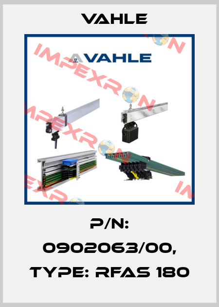 P/n: 0902063/00, Type: RFAS 180 Vahle