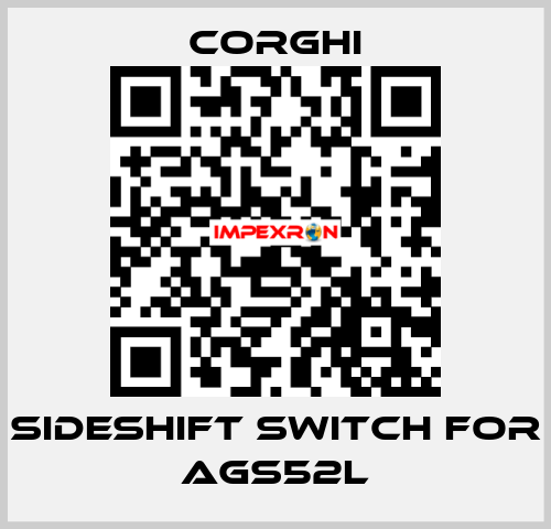 sideshift switch for AGS52L Corghi