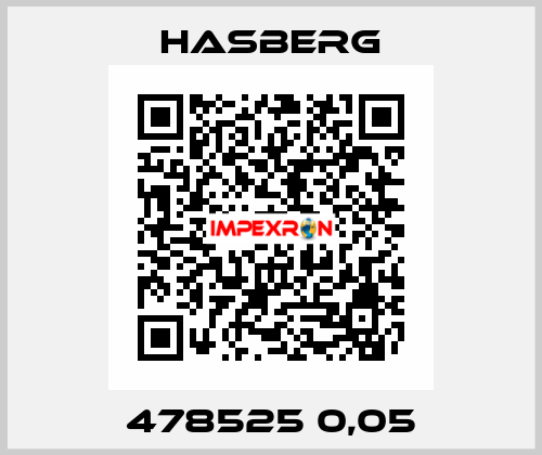 478525 0,05 Hasberg