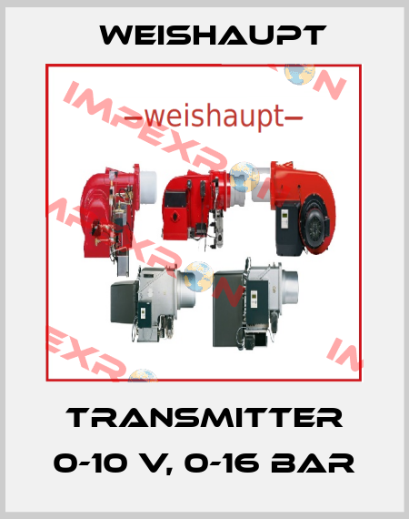 transmitter 0-10 V, 0-16 bar Weishaupt