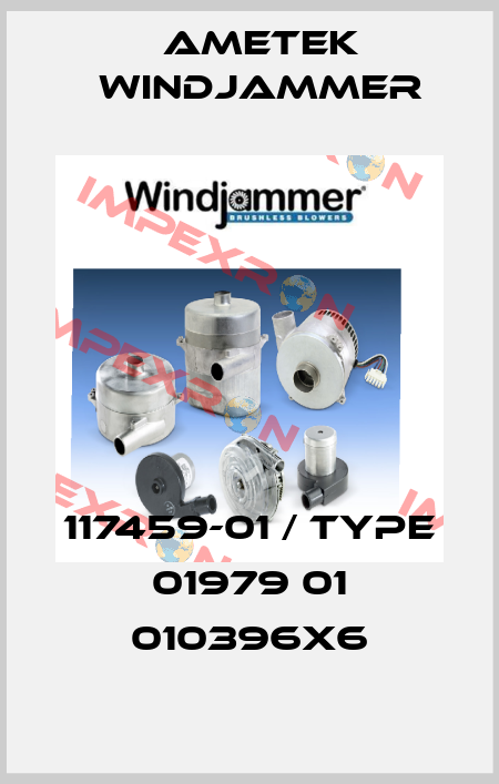 117459-01 / type 01979 01 010396X6 Ametek Windjammer