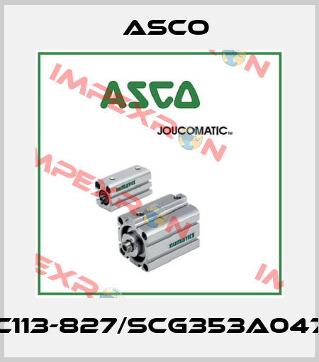 C113-827/SCG353A047 Asco