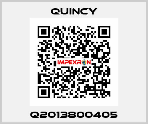Q2013800405 Quincy