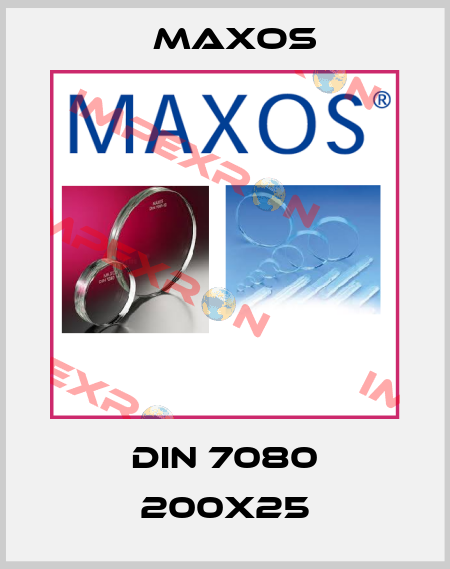DIN 7080 200x25 Maxos