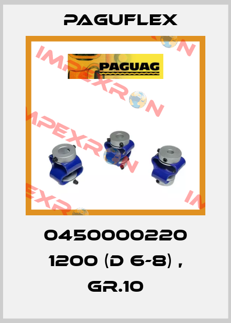 0450000220 1200 (d 6-8) , Gr.10 Paguflex