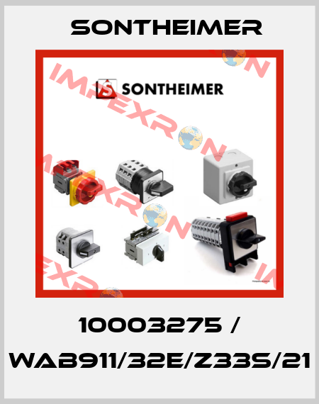 10003275 / WAB911/32E/Z33S/21 Sontheimer