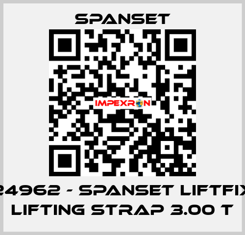 24962 - SpanSet Liftfix lifting strap 3.00 t SpanSet