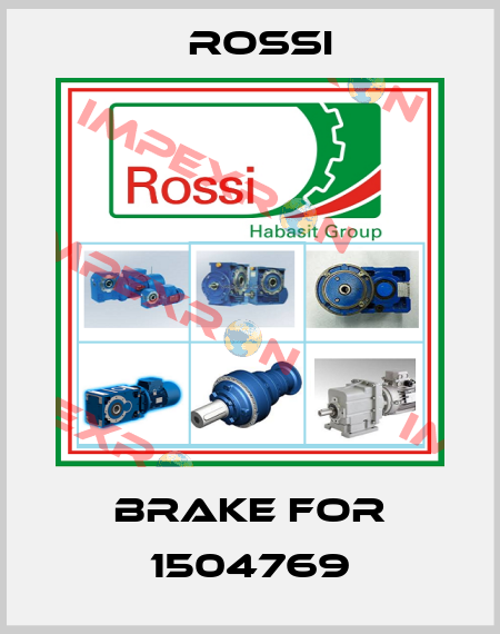 brake for 1504769 Rossi