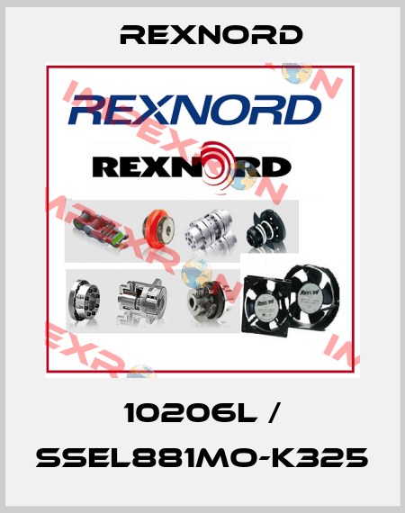 10206L / SSEL881MO-K325 Rexnord