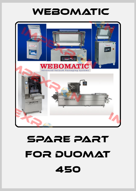 spare part for duoMAT 450 Webomatic