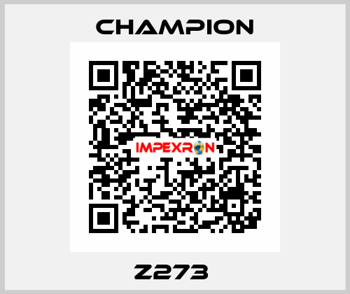 Z273  Champion