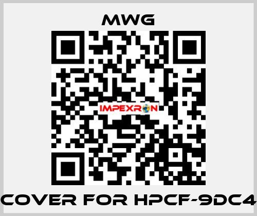 cover for HPCF-9DC4 MWG