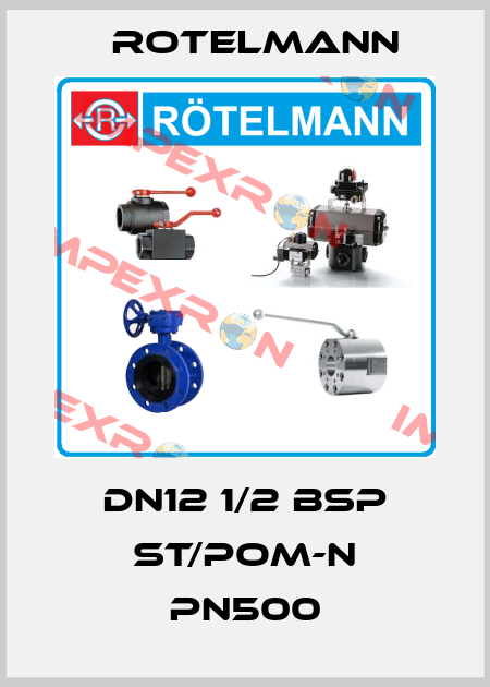 DN12 1/2 BSP St/POM-N PN500 Rotelmann