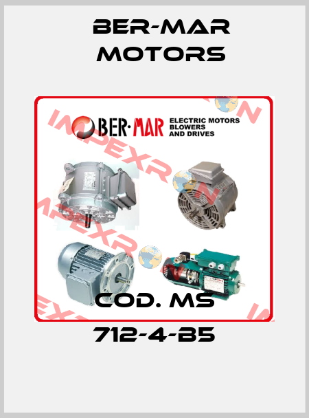 Cod. MS 712-4-B5 Ber-Mar Motors