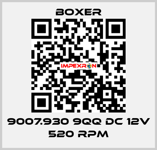 9007.930 9QQ DC 12V 520 rpm Boxer