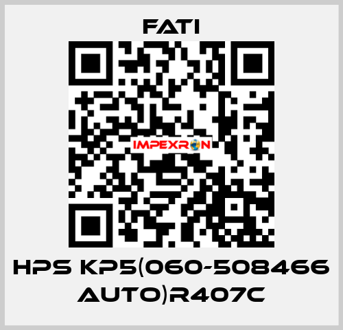 HPS KP5(060-508466 AUTO)R407C FATI
