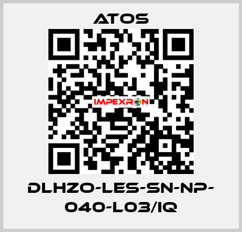 DLHZO-LES-SN-NP- 040-L03/IQ Atos