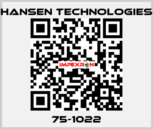 75-1022 HANSEN TECHNOLOGIES