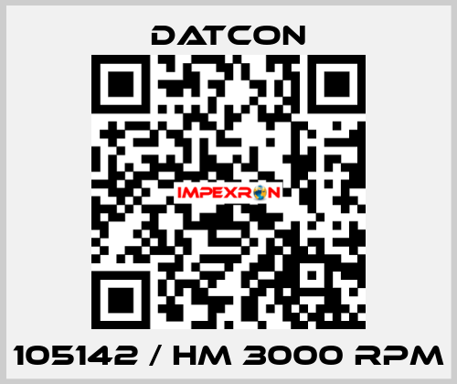 105142 / HM 3000 RPM Datcon