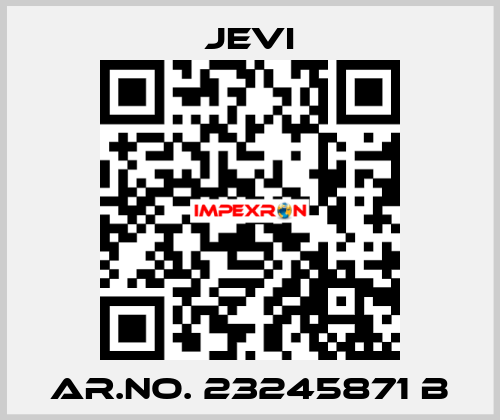 Ar.No. 23245871 B JEVI