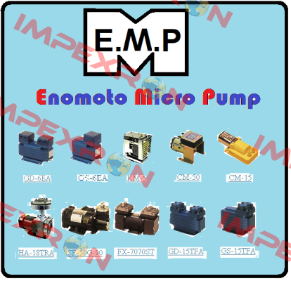 Pump assembly for  GS-6EH-220 Enomoto Micro Pump