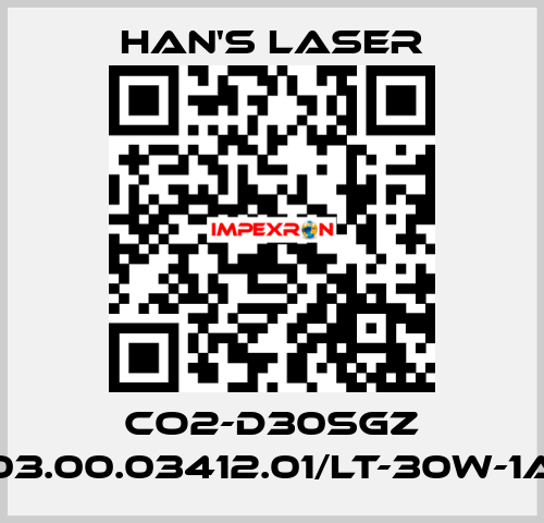 CO2-D30SGZ 03.00.03412.01/LT-30W-1A Han's Laser