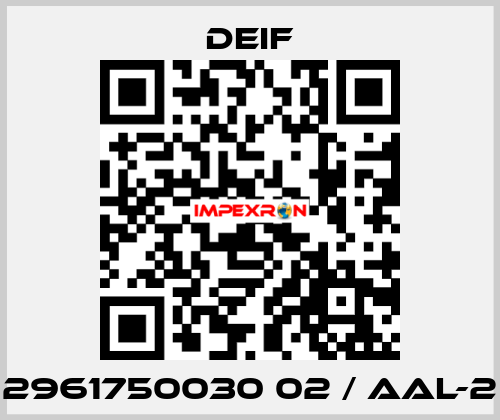 2961750030 02 / AAL-2 Deif