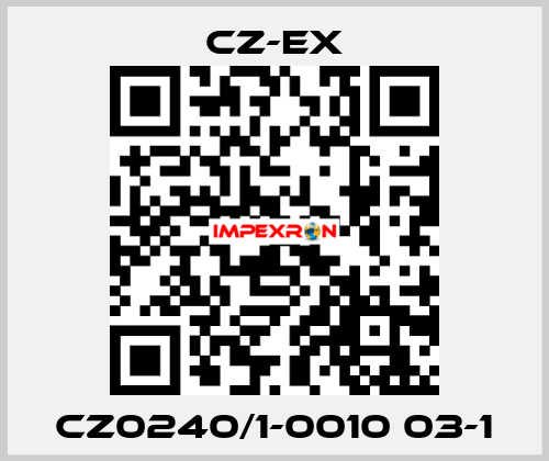 CZ0240/1-0010 03-1 CZ-EX