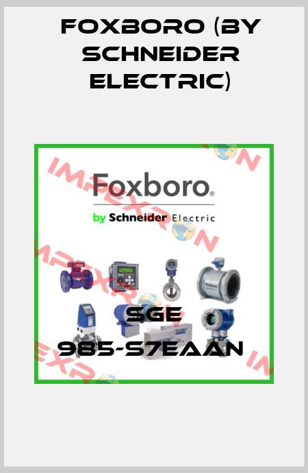 SGE 985-S7EAAN  Foxboro (by Schneider Electric)