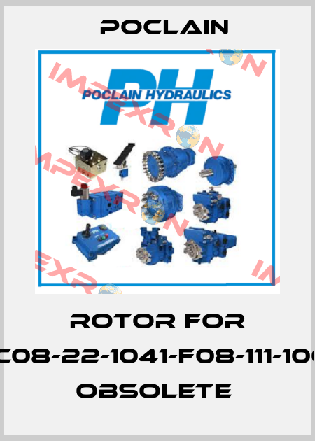 Rotor for MC08-22-1041-F08-111-1000 OBSOLETE  Poclain