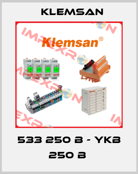 533 250 B - YKB 250 B  Klemsan