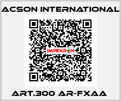 ART.300 AR-FXAA  Acson International