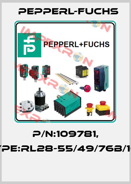 P/N:109781, Type:RL28-55/49/76b/105  Pepperl-Fuchs