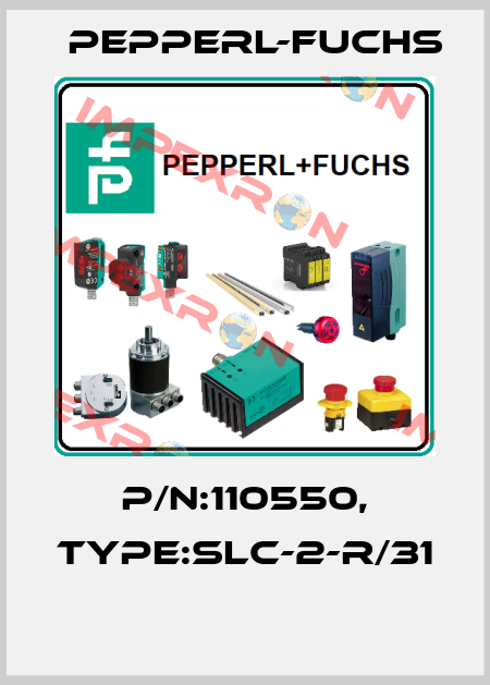 P/N:110550, Type:SLC-2-R/31  Pepperl-Fuchs
