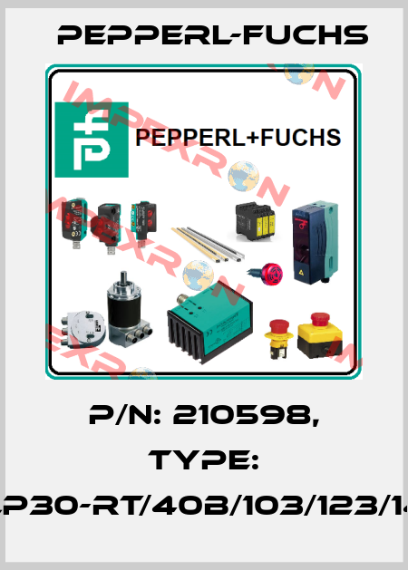 p/n: 210598, Type: GLP30-RT/40b/103/123/143 Pepperl-Fuchs